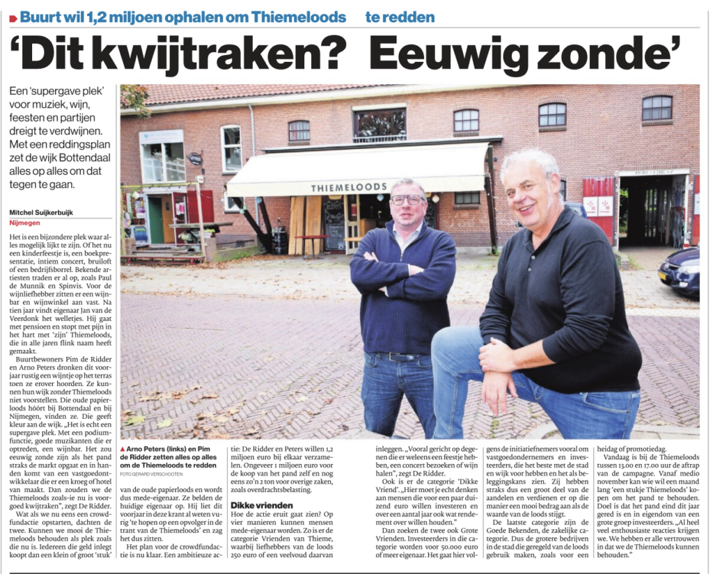 Pim en Arno Gelderlander